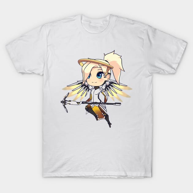 Chibi Mercy T-Shirt by RidicBird